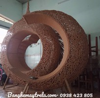 5 Ghế tổ chim mây tre đan chụp hình