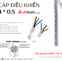 Cáp điều khiển chống nhiễu Altek Kabel 4x0.5mm2 Hà Nội