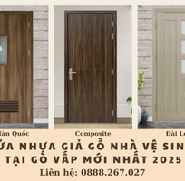 Cửa Nhựa Giả Gỗ Nhà Vệ Sinh Tại Gò Vấp Mới Nhất 2025