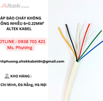 3 Cáp Báo Cháy không chống nhiễu 6 0.22mm  Altek Kabel