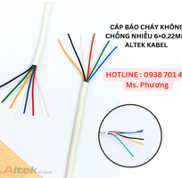 Cáp Báo Cháy không chống nhiễu 6 0.22mm  Altek Kabel