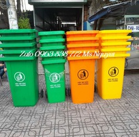 Thùng rác 240L nhựa HDPE siêu bền, giá siêu rẻ Thùng rác 240L nhựa HDPE siêu bền, giá siêu rẻ