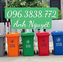 2 Thùng rác 240L nhựa HDPE siêu bền, giá siêu rẻ 2 Thùng rác 240L nhựa HDPE siêu bền, giá siêu rẻ