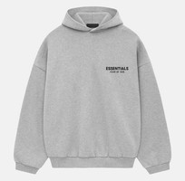 Áo Hoodie Unisex Xám Tối Giản   Form Rộng Basic Áo Hoodie Unisex Xám Tối Giản   Form Rộng Basic