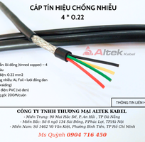 Cáp tín hiệu chống nhiễu 4 0.22 Altek Kabel Đà Nẵng