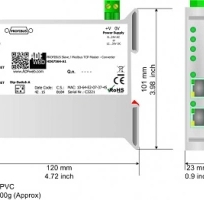 HD67564-A1: PROFIBUS Slave/Modbus TCP Master-Converter