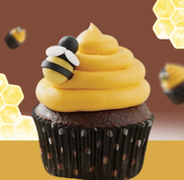 Hương Mật Dịu Ngọt   Cupcake Ong Mật Gây Thương Nhớ