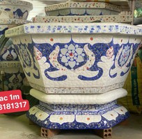 14 Cơ sở chậu hoa Thế Sơn - chậu hoa dán sành sứ - chậu khảm sành - cẩn miễng