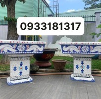 18 Cơ sở chậu hoa Thế Sơn - chậu hoa dán sành sứ - chậu khảm sành - cẩn miễng
