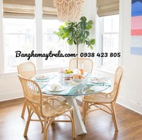6 Bàn ghế ăn bằng mây