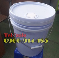 Thùng nhựa xô sơn 20 lít có nắp chiết rót hóa chất