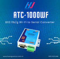  ATC-1000WF   Bộ chuyển đổi Wi-Fi sang Serial chuyên dụng cho công nghiệp  