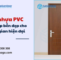 3 Cửa nhựa PVC   giải pháp bền đẹp cho không gian hiện đại