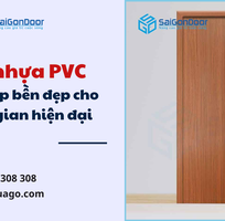 4 Cửa nhựa PVC   giải pháp bền đẹp cho không gian hiện đại