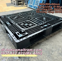 Thanh Lý Lô Pallet Nhựa Kích Thước 1100x1100x150mm   Giá Rẻ - Siêu Bền Và Tiện Lợi