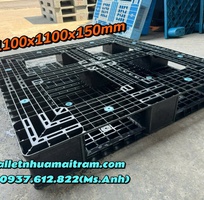 1 Thanh Lý Lô Pallet Nhựa Kích Thước 1100x1100x150mm   Giá Rẻ - Siêu Bền Và Tiện Lợi