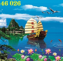 6 Gạch tranh thuyền buồn HP8722