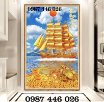 3 Gạch tranh thuyền buồn HP8722