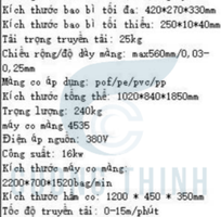 Máy bọc màng co tự động 100 tại HCM, HN