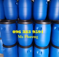 4 Thùng phuy nhựa 50 lít có nắp kín chống rò rỉ, an toàn khi vận chuyển hàng hóa