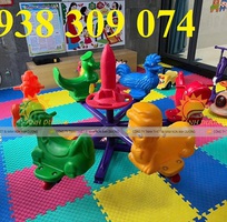 1 Đu quay trẻ em,đu quay mầm non, mâm xoay trẻ em mầm non
