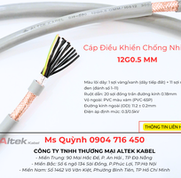 Cáp điều khiển có lưới chống nhiễu Altek Kabel 12x0.5mm2 Đà Nẵng