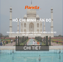 Giá Cước Vận Tải Biển Từ Hồ Chí Minh Đi Ấn Độ