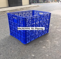 2 Sóng nhựa hở 5 bánh xe siêu bền, di chuyển linh hoạt trong kho hàng lớn 2 Sóng nhựa hở 5 bánh xe siêu bền, di chuyển linh hoạt trong kho hàng lớn