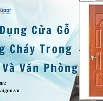 1 Ứng Dụng Cửa Gỗ Chống Cháy Trong Nhà Ở Và Văn Phòng