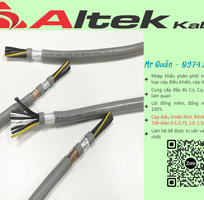 1 Altek Kabel: Cáp điều khiển 12x0.5, 12x0.75, 12x1.0, 12x1.5