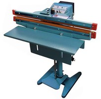 Máy hàn túi có giá đỡ, máy ép bao bì dập chân, máy hàn túi gạo- túi trái cây sấy