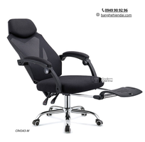 Ghế xoay gaming lưng lưới có gác chân hiện đại CR4343-M