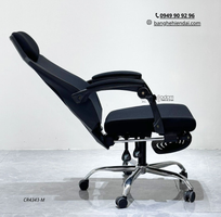 2 Ghế xoay gaming lưng lưới có gác chân hiện đại CR4343-M