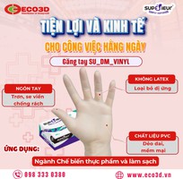  Găng tay SU DM Vinyl   Tiện lợi và kinh tế cho công việc hằng ngày