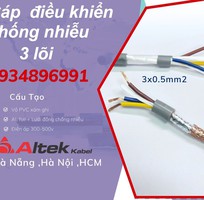 2 Cáp điều khiển 3x0.5mm2 Altek Kabel Hà Nội, Đà Nẵng, Hồ Chí Minh