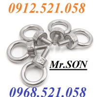3 Chuyên bu lông mắt cẩu dương Inox 304 Hà Nội 0947521058 Kim khí THANH SƠN có đai ốc mắt cẩu âm 304