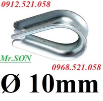 2 Khuyên lót cáp Inox 304 D2 đến D24 Hà Nội 0912521058 THANH SƠN có khuyết lót cáp mạ kẽm D6 tới D36