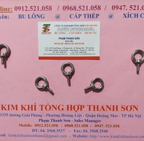 7 Chuyên bu lông mắt cẩu dương Inox 304 Hà Nội 0947521058 Kim khí THANH SƠN có đai ốc mắt cẩu âm 304