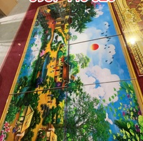 4 Gạch 3d tranh ốp tường trang trí đẹp