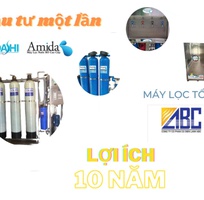 Cột lọc tổng đầu nguồn van tự động-Máy bán công nghiệp Amida