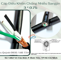 1 Cáp điều khiển chống nhiễu 3   0.75 mm Sangjin Hồ Chí Minh