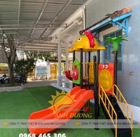 4 Bộ liên hoàn cầu trượt trẻ em, cầu trượt máng xoắn cho bé