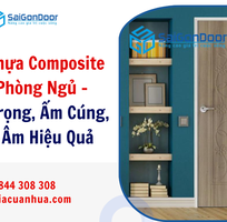 1 Cửa Nhựa Composite Cho Phòng Ngủ   Sang Trọng, Ấm Cúng, Cách Âm Hiệu Quả
