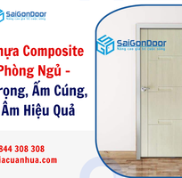 2 Cửa Nhựa Composite Cho Phòng Ngủ   Sang Trọng, Ấm Cúng, Cách Âm Hiệu Quả