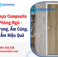 4 Cửa Nhựa Composite Cho Phòng Ngủ   Sang Trọng, Ấm Cúng, Cách Âm Hiệu Quả