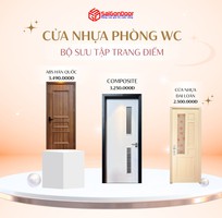 1 Bộ sưu tập cửa nhựa phòng WC Saigondoor