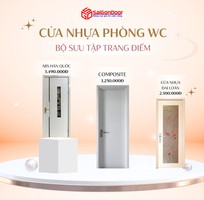 5 Bộ sưu tập cửa nhựa phòng WC Saigondoor