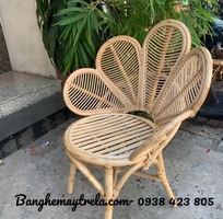 5 Ghế mây cánh hoa- Ghế đơn mây