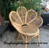 6 Ghế mây cánh hoa- Ghế đơn mây