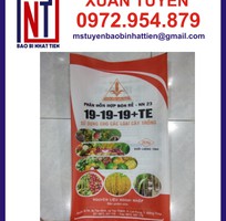 15 Cung cấp bao PP dệt in ống đồng đựng gạo, phân bón...